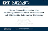 CME ACTIVITY New Paradigms in the Management and … · 3/1/2016  · Alimera Sciences; Allergan; ForSight Labs; Glaukos; Iridex, Lumenis; Reichert Technologies; and Vision 5. EDITORIAL