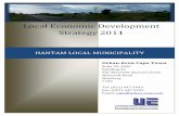 Local Economic Development Strategy 2011 · study as well as to present opportunities once identified. Prior to these workshops interviews with stakeholder was also undertaken. Details