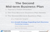 The Second Mid-term Business Plan (FY2016 - FY2018) · 2016-05-12 · ©2016 Topcon Corporation 32 1. Topcon’s Future Direction. 3. The Second Mid-term Business Plan . 3-1. Financial