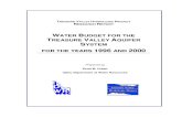 WATER B TREASURE VALLEY AQUIFER S FOR THE YEARS 1996 · 2015-10-21 · Executive Summary This report presents water budgets for the Treasure Valley’s shallow aquifer system for