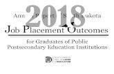 Annual Report of South Dakota Job Placement Outcomes · 2018 Annual Report of South Dakota Job Placement Outcomes for Graduates of Public Postsecondary Education Institutions . Submitted