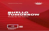 #HELLO TOMORROW - Agrana · #HELLO TOMORROW Ready for the future. Integrated Annual Report 2019|20 Start digital experience with NFC smartphone or scan QR code.