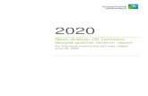 2020 - saudiaramco.com€¦ · Aramco defines gearing as the ratio of total borrowings less cash and cash equivalents to total borrowings less cash and cash equivalents plus total
