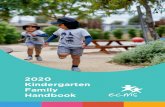 2020 Kindergarten Family Handbook - ECMS Activity Groups... · Kindergarten Family Handbook. Welcome to Early Childhood Management Services (ECMS) Dear Families and Carers, Welcome