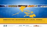 INNOVATIVE BEHAVIOR OF LOCAL FIRMS - PIDS …INNOVATION-LED DEVELOPMENT PATH IN THE PHILIPPINES Department of Science and Technology Gen. Santos Ave., Bicutan, 1631 Taguig City, Philippines