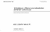 Video Recordable DVD Drive · “Nero StartSmart” ..... 45 Notes on using other software with DVDirect ..... 45 Maximizing Performance ..... 46 Reaching the highest possible data