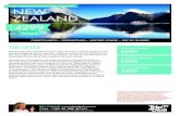 NEW ZEALAND - Amazon S3€¦ · With all this and much more, the best of New Zealand is within reach. 14 DAY COACH, CRUISE & RAIL JOURNEY NEW ZEALAND % THAT’S 31 $4299 PER PERSON
