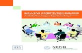 INCLUSIVE CONSTITUTION BUILDING - IDEA · NEFIN is an autonomous and politically non-partisan, Nepalnon-government organization representing 56 indigenous member organizations throughout