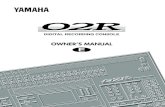 DIGITAL RECORDING CONSOLE - Yamaha Corporation · 2019-07-10 · appropriate retailer, please contact Yamaha Corporation of America, Electronic Service Division, 6600 Orangethorpe