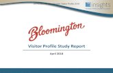 Visitor Profile Study Report - WordPress.com · Progressive 3.9 100 103 97 Charming/quaint 3.9 101 101 96 Is easy to get around once I am there 3.9 101 99 99 Lots to see and do 3.9