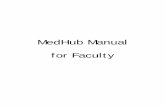 MedHub Manual for Faculty...1. Log into MedHub o Make sure you are on the “Home” screen o Select the correct Course under the drop down menu in the upper right of the screen 2.