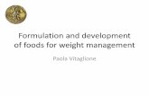 Formulation and development of foods for weight managementwpage.unina.it/fogliano/Slides FIPDes Seminars/Vitaglione... · 2012-12-18 · Dietary fibre-rich biscuits Control biscuits