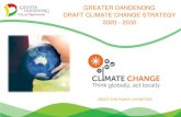 GREATER DANDENONG DRAFT CLIMATE CHANGE STRATEGY … · 2020-02-26 · 3 Forward from the Mayor On behalf of the City of Greater Dandenong and its Councillors, I am pleased to present