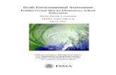 Draft Environmental Assessment - FEMA.gov...2013/07/26  · DRAFT ENVIRONMENTAL ASSESSMENT FOR PEEBLES/GRAND MARAIS ELEMENTARY SCHOOL RELOCATION IBERIA PARISH, LOUISIANA FEMA-1607-DR-LA