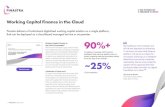 Working Capital Finance in the Cloud - Finastra · Working Capital Finance in the Cloud: Accelerated With the shift towards supply chain finance from traditional trade, increasing