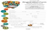 Preschool VBS Registration FormFun+Factory+Registration.pdf · before VBS begins. After VBS is over, please sign your child out at the same registration table and pick your child