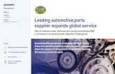 Leading automotive parts - OpenText · 2018-11-01 · in use at HELLA, which also meant complex processes and increased costs. HELLA made a strenuous effort to reduce the complexity