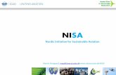 NISA - International Civil Aviation Organization · The market is there – will expand in the comming years Alternative fuel specifications is in place – more will be approved