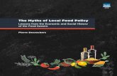 The Myths of Local Food Policy · 2019-10-07 · The Myths of Local Food Policy Lessons from the Economic and Social History of the Food System. ... “But to-day one country after