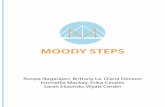 MOODY STEPS - WordPress.com · 2017-12-01 · app awards walkers with a set amount of points when you use the Bridge and stairs to the Bridge. Our app will have a geo-fence that enables