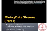 Stanford University ://courses.corelab.ntua.gr/.../course/section/712/ch04-streams2.… · More algorithms for streams: (1)Filtering a data stream: Bloom filters Select elements with