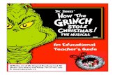 An Educational Teacher’s Guide - Marcus Center · A BIOGRAPHY OF DR. SEUSS A.K.A. THEODOR GEISEL CHILDHOOD (Excerpted from the biography on . More information on Theodor Geisel