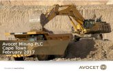 Avocet Mining PLC Cape Town February 2017 · Barrage 2km •20km from Inata Mine – within hauling distance across flat terrain •16 km gold in saprolite anomaly •Mineral Resource