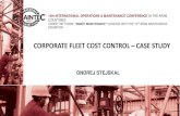 CORPORATE FLEET COST CONTROL CASE STUDYexicon.website/uploads/editor/Omaintec2017/Presentations... · 2019-05-27 · 1. To reduce fleet size by 30% 2. ... with an equivalent asset“Farlex
