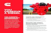 4971524 You Deserve A Diesel Flyer · enjoying life and all that you ve accomplished you deserve a diesel! TORQUE AND DRIVEABILITY DIESEL-POWERED COACHES: Have higher torque over