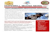 HOPEWELL MOOSE NEWShopewellmooselodge.homestead.com/Sep_2016_Final.pdfFinal Day to Turn in Slip: 19 Sep 2016 at 5pm to the Administrator Nominating Committee Interviews Candidates: