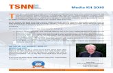 Media Kit 2016 T - TSNN · Contact: Mr. John Rice, Vice President of Sales. ricetsnn.com 61-201-088 TSNN Media Kit - 2016 WEBSITE 3 TSNN.com draws tens of thousands of qualified C-level
