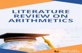 LITERATURE REVIEW ON ARITHMETICS · 2019-03-31 · THESIS LITERATURE REVIEW EXAMPLE Conceptual and Procedural Understandings in Quadratics Chapter Two Literature review Introduction
