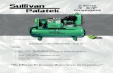INDUSTRIAL AIR COMPRESSOR - 15-40 HP · 2017-09-14 · Sullivan-Palatek 1201 W US Hwy 20 Michigan City, IN 46360 Distributed By: PH: 800-438-6203 FX: 800-725-6203 info@palatek.com