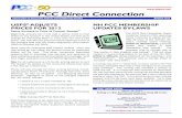 PCC Direct Connection · 2020-07-15 · DeDicateD to BuilDing Postal-customer relations Winter 2012 PCC Direct Connection USPS® ADJUSTS PRICES FOR 2012 Penny Increase In Price of