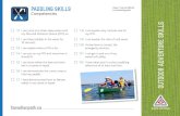 OUTDOOR ADVENTURE SKILLS · 6.13 I have explained the seven principles of Leave No Trace to a Stage 4 paddler. 6.14 I have kept a journal of my canoe excursions that includes both