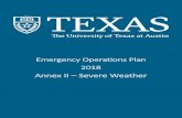 Annex II Severe Weather 2019-12-19آ  Annex II â€“ Severe Weather 2. Concept of Operations Page 3 Tornadoes: