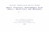 Draft Strategic Performance Plan Goals, Objectives …€¦ · Web viewTitle Draft Strategic Performance Plan Goals, Objectives and Measures (MS Word) Last modified by Alan Smigielski