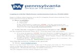 Logging in with the Multi-Factor Authentication Code (i.e ......The passcode email will be sent from: ra-pscsrmportal@pa.gov. If the passcode is not received within 5 minutes, check