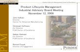 Product Lifecycle Management Product Lifecycle Management … · 2019-01-25 · Product Lifecycle ManagementProduct Lifecycle Management Center of Excellence PLM Today’s Agenda