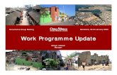 Work Programme Update · Slum Upgrading $743,500 $400,000 Proposed FY09: FY10-FY11 Est. $0 $0 Description: Prior Allocations: Un-Disbursed Address knowledge and capacity gaps in the