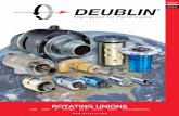 ROTATING UNIONS - Amazon Web Services · 1/2" - 3/4" 22 1,500 250 250 Water Service Car Wash 1 15 2" - 4" 6000 150 250 750 Water Service Cartridge Seal 1 or 2 16 - 19 5" F127 150