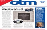 PENSIONERS’ EDITION Remembering Bob Moorgate Crow · 2016-04-11 · PENSIONERS’ EDITION April 2014 Thirty-nine years to the day since the Moorgate Tube disaster claimed the lives