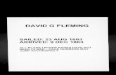 David G Fleming - Christchurch City Libraries · DAVID G FLEMING SAILED: 23 AUG 1863 ARRIVED: 9 DEC 1863 ALL BLANK LEDGER PAGES HAVE NOT BEEN FILMED - PAGE NUMBERS MAY JUMP ACCORDINGLY.