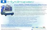 The AWS-2500 Pouch Machine - Lab Products, Inc · The AWS-2500 Pouch Machine The Most Advanced Lab Animal Watering System Ever Created. Historically, automatic watering or water bottles