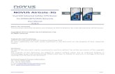 NOVUS AirGate-3Gnvsautomatizacion.com/wp-content/uploads/2017/08/Manual-de-Ope… · NOVUS AUTOMATION 1/119 Important Notice Due to the nature of wireless communications, transmission
