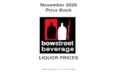 June 2020 Price Book - Bow Street Beveragebowstreetbeverage.com/pricing/Bow-Street-Spirits-Price-Book.pdf · 016814 Bib & Tucker Small Batch Bourbon Whiskey 75L $66.99 $2.64 016835