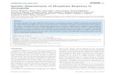 Genetic Determinants of Phosphate Response in Drosophilaperrimon/papers/2013... · 2013-03-11 · acid (PFA), a competitive antagonist of phosphate transporters and cellular phosphate