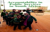 Accountability in Public Services in South Africa · 8.5 Six innovations in financial accountability for community project management 111 8.6 linking sector programs, local government,