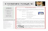 COMMUNIQUE - Colorado · Inside this issue: COMMUNIQUE The Official Town of Foxfield Newsletter Election 2018 1 Candidates 2 Retail and Services 8 Neighborhood News 16 Foxfield’s