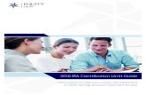2016 IRA Contribution Limit Guide - Amazon S3 · 2016 IRA Contribution Limit Guide Self-directed account annual contribution limits are a main consideration for prospective Equity